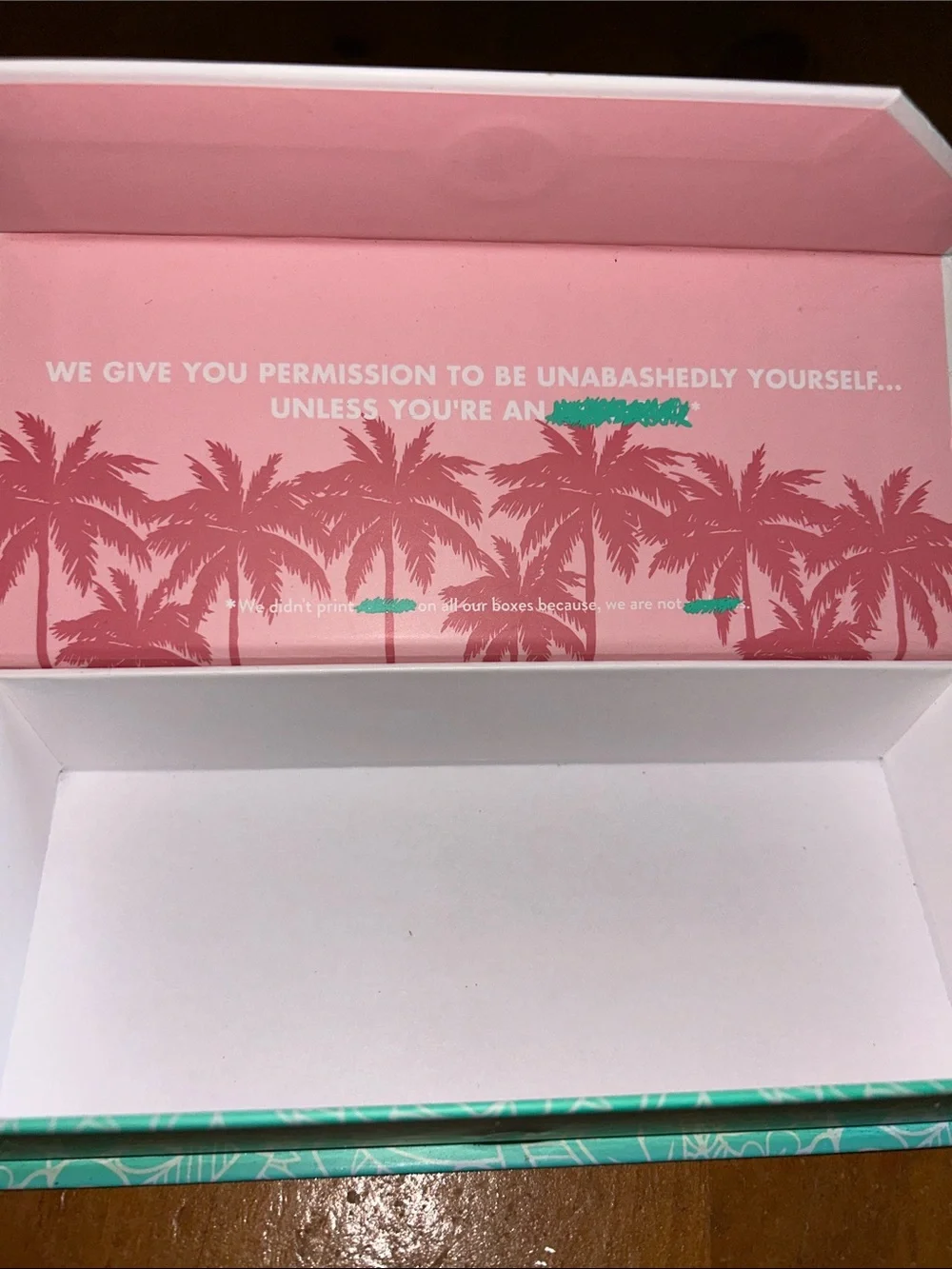 White Case with Teal Logo - Protective Eyewear Box